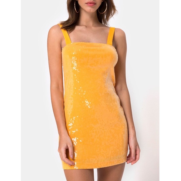 Motel Rocks Sequin Mini Dress - Picture 1 of 7